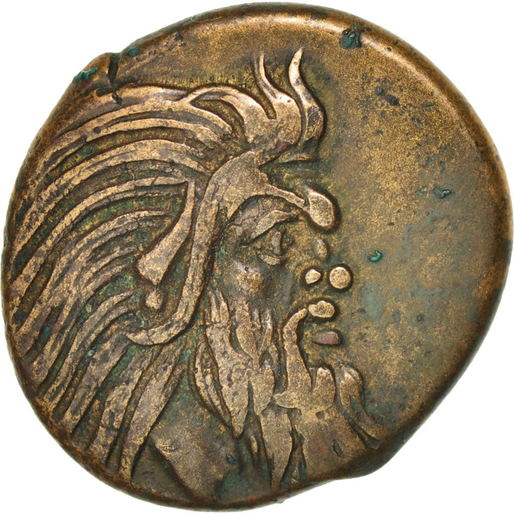 Thrace, Pantikapaion, Bronze, 310-304/3 BC, EF(40-45), SNG BM 869
