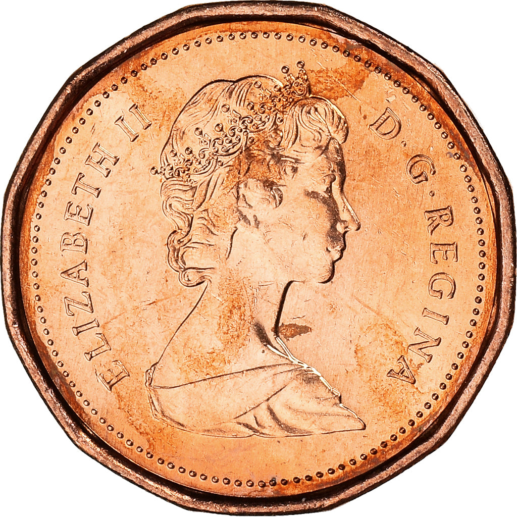 Monnaie, Canada, Cent, 1988, Royal Canadian Mint, TTB+, Cuivre plaqué acier