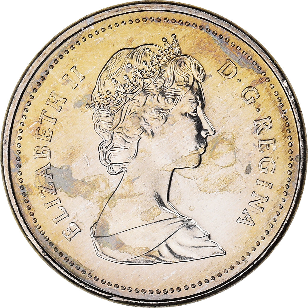 Coin, Canada, Elizabeth II, 5 Cents, 1988, Royal Canadian Mint, Ottawa