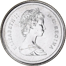 Coin, Canada, 10 Cents, 1988, Ottawa, AU(55-58), Nickel, KM:77.2