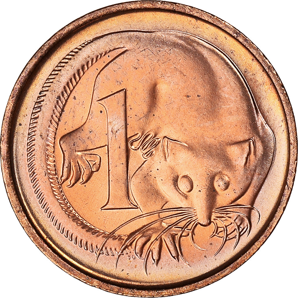 Coin, Australia, Cent, 1984, MS(63), Copper