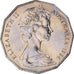 Coin, Australia, Elizabeth II, 50 Cents, 1984, MS(63), Copper-nickel, KM:68