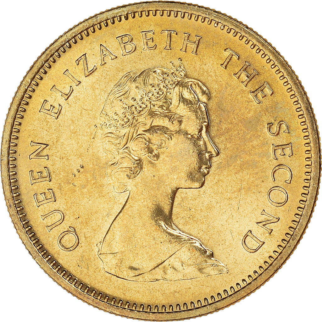 Munten, Hong Kong, Elizabeth II, 50 Cents, 1979, PR+, Nickel-brass, KM:41