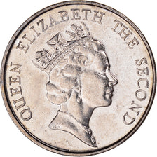 Coin, Hong Kong, 5 Dollars, 1988, MS(63), Copper-nickel