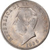 Coin, El Salvador, 10 Centavos, 1985, MS(60-62), Copper-Nickel-Zinc, KM:130a
