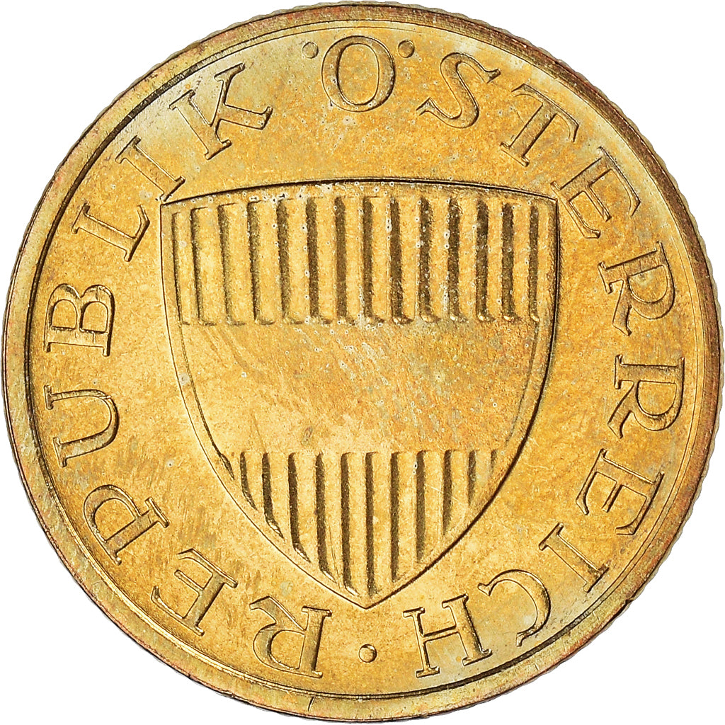 Coin, Austria, 50 Groschen, 1994, MS(63), Aluminum-Bronze, KM:2885