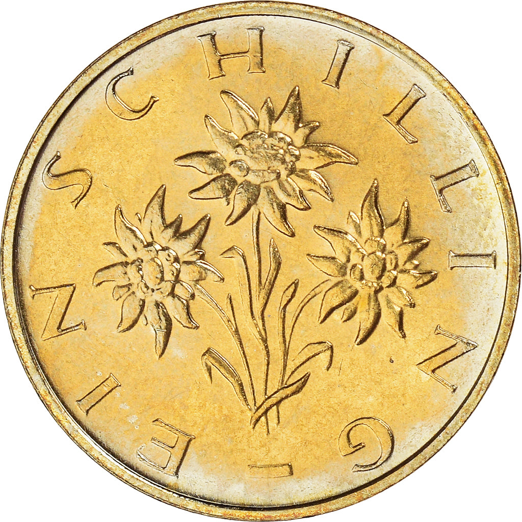 Moneta, Austria, Schilling, 1994, MS(60-62), Aluminium-Brąz