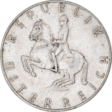Coin, Austria, 5 Schilling, 1960, Vienna, VF(30-35), Silver, KM:2889