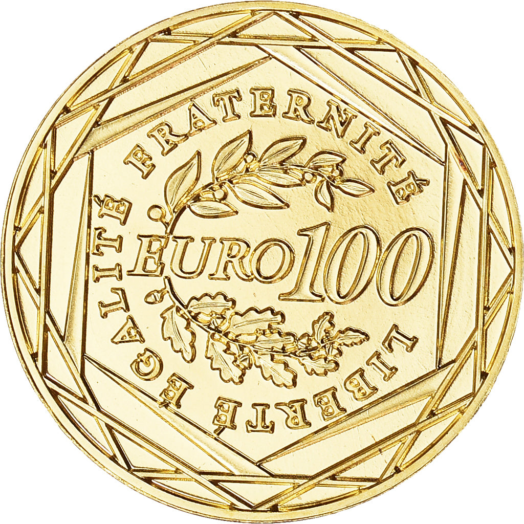 France, 100 Euro, 2008, Paris, MS(64), Gold, Gadoury:EU288, KM:1536