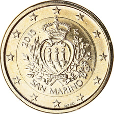 San Marino, Euro, 2015, Rome, golden, AU(55-58), Bi-Metallic