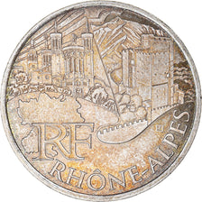 Francja, 10 Euro, Rhône Alpes, Euros des régions, 2011, Paris, FDC, MS(60-62)