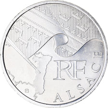 France, 10 Euro, Alsace, Euros des régions, 2010, SPL, Argent