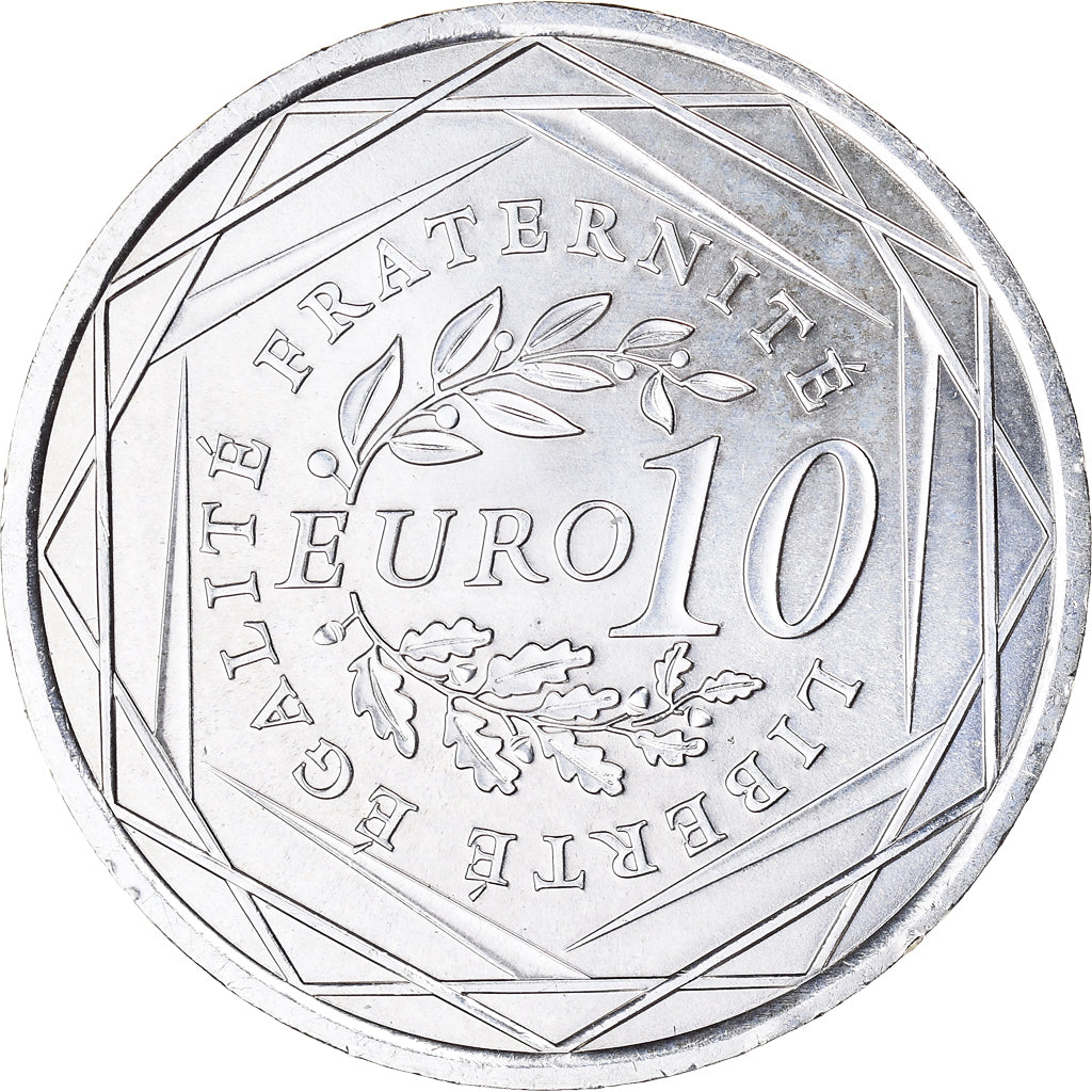 France, 10 Euro, 2009, SPL+, Argent, Gadoury:EU337, KM:1580