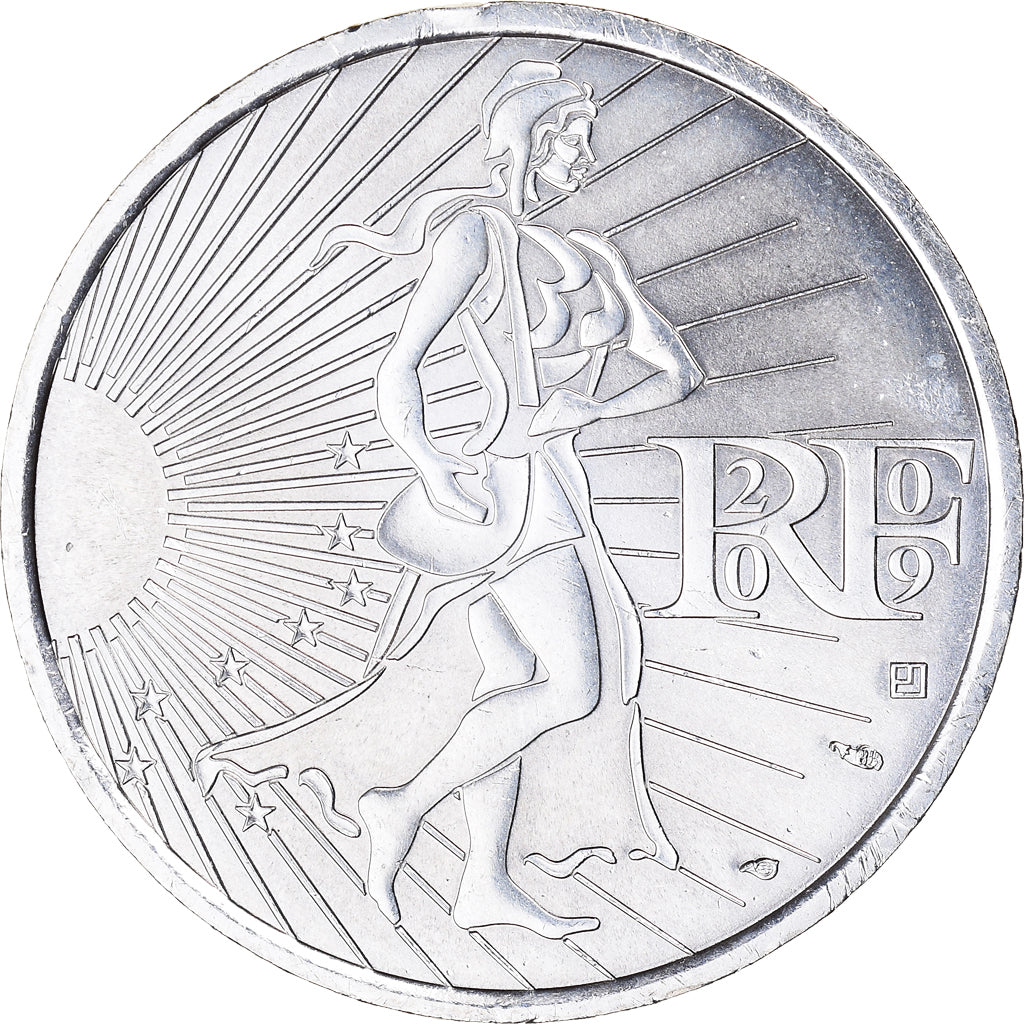 Francia, 10 Euro, 2009, EBC, Plata, Gadoury:EU337, KM:1580