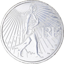 França, 25 Euro, 2009, AU(55-58), Prata, Gadoury:EU338, KM:1581