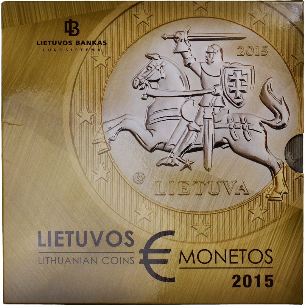 Lithouwen, 1 Cent to 2 Euro, 2015, BU, FDC, n.v.t.