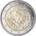 Finlandia, 2 Euro, Les Droits de L 'Homme, 2008, Vantaa, SPL, Bi-metallico