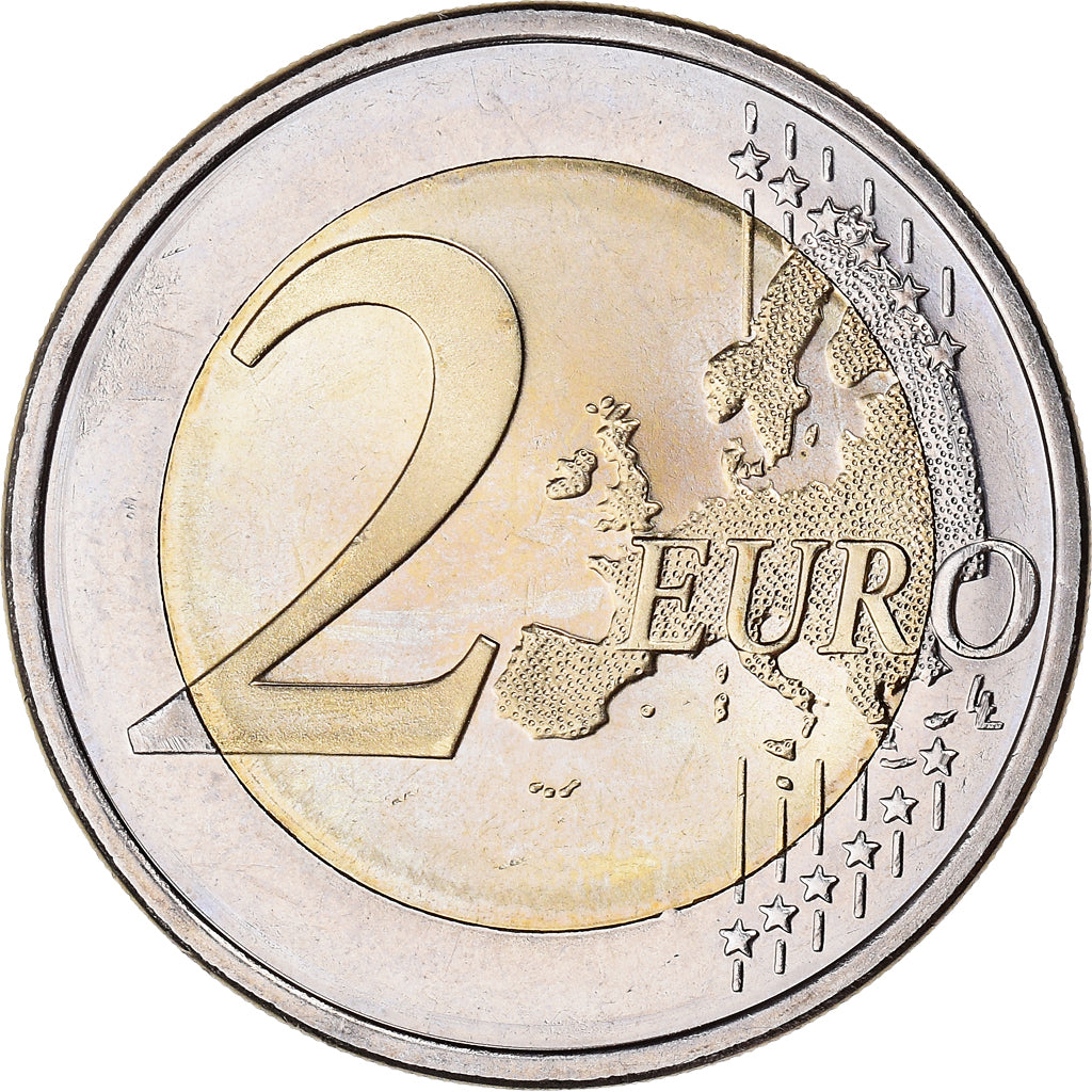 Slovénie, 2 Euro, Ljubljana Botanical Gardens, 200th Anniversary, 2010, SUP+