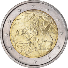 Italy, 2 Euro, Declaration of Rights, 2008, Rome, MS(65-70), Bi-Metallic, KM:301