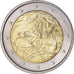 Italy, 2 Euro, Declaration of Rights, 2008, Rome, MS(65-70), Bi-Metallic, KM:301