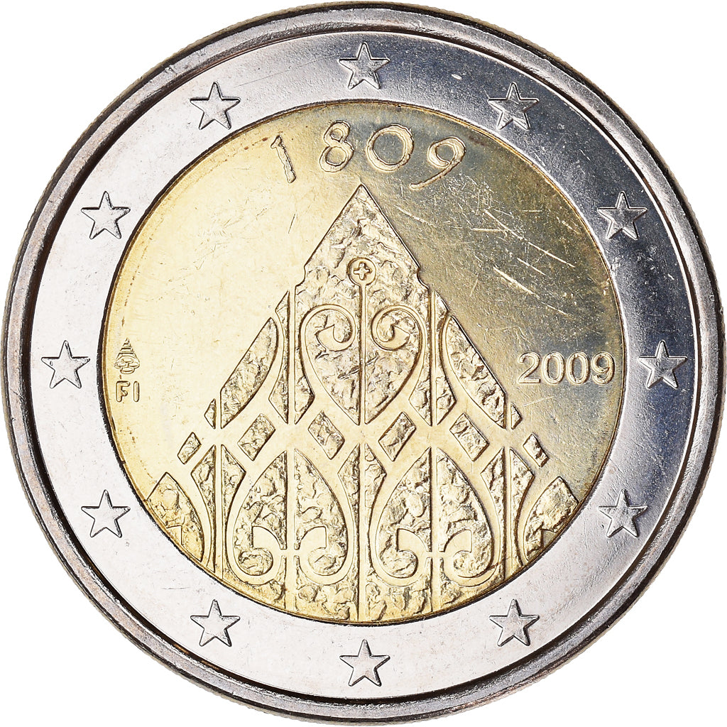 Finnland, 2 Euro, Autonomy, 2009, Vantaa, SS+, Bi-Metallic, KM:149