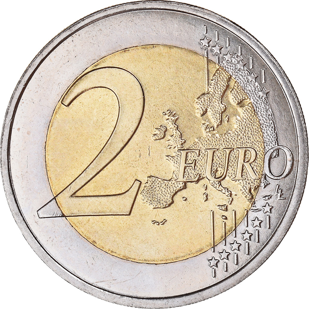 Luxembourg, 2 Euro, Grand-Duc Henri, 2008, Paris, MS(64), Bi-Metallic, KM:96