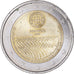 Portugal, 2 Euro, Human Rights, 2008, Lisbon, AU(50-53), Bi-Metallic, KM:784