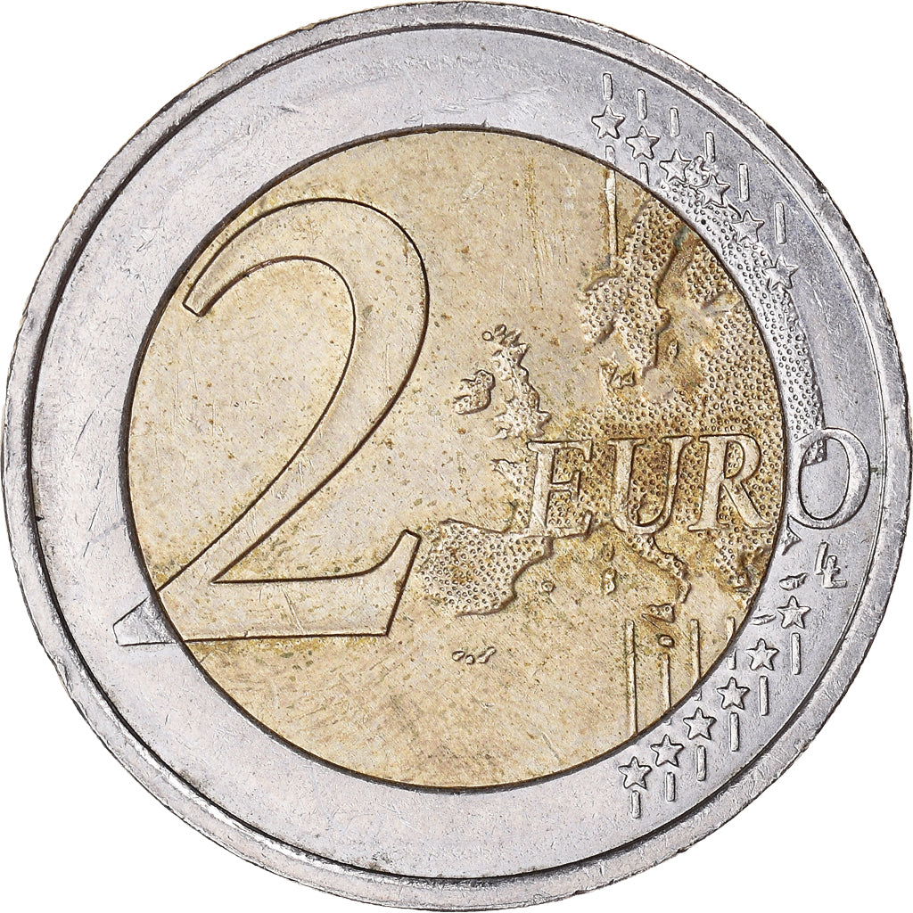 France, 2 Euro, Baron Pierre Coubertin, 2012, Paris, Abbé Pierre, TTB