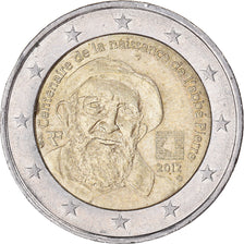 France, 2 Euro, 2012, Paris, Abbé Pierre, EF(40-45)
