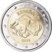 Spain, 2 Euro, Grotte d'Altamira, 2015, Madrid, MS(63), Bi-Metallic