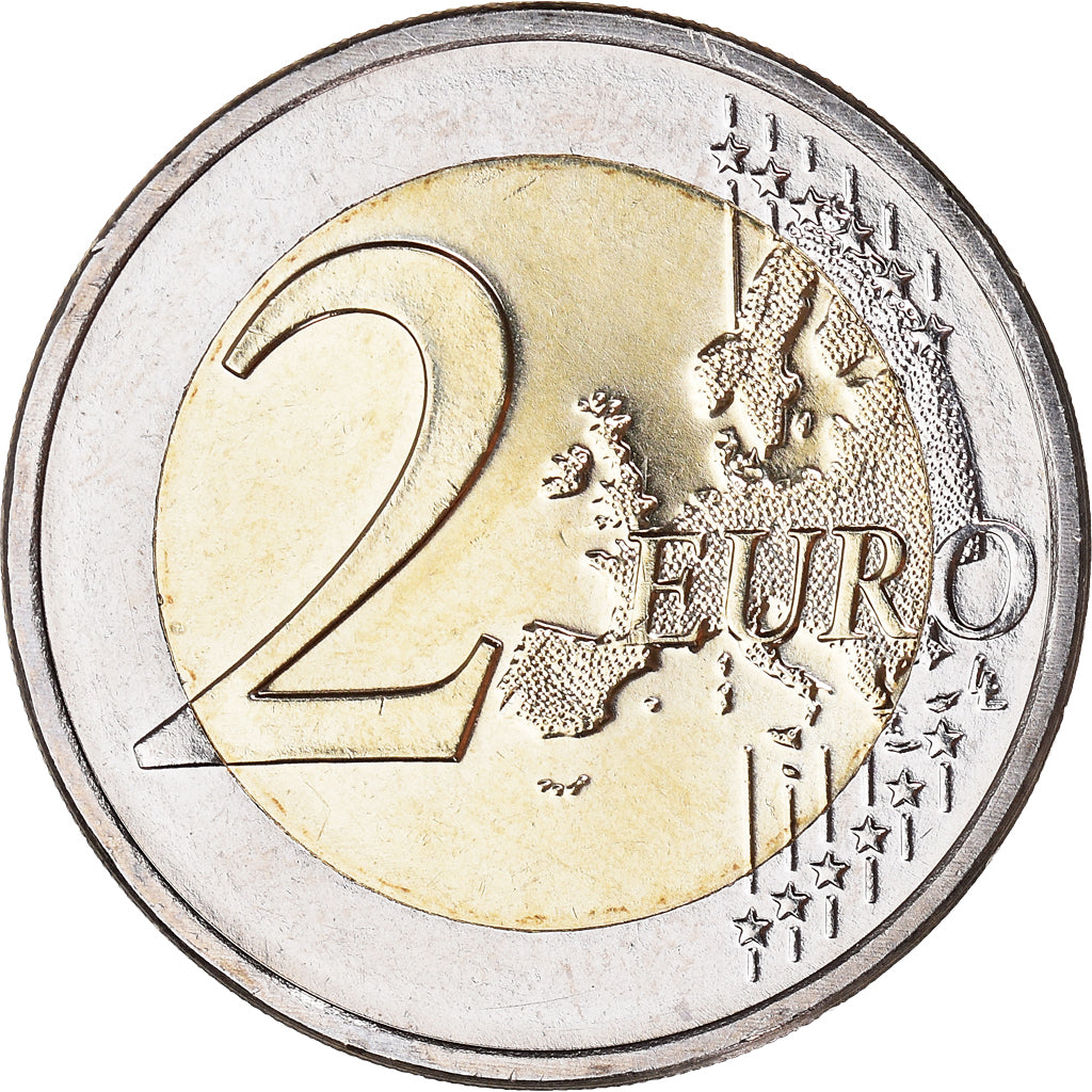 Malte, 2 Euro, 100ème anniversaire du 1er Vol, 2015, Paris, SPL, Bimétallique