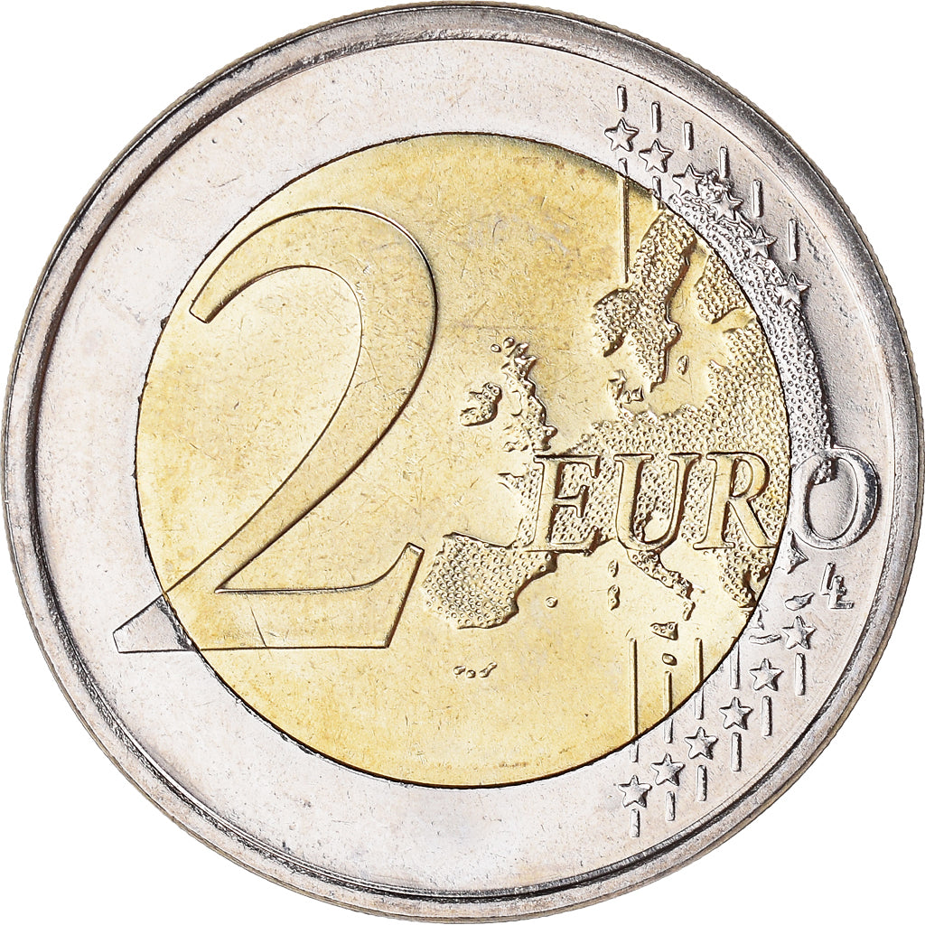 Finland, 2 Euro, 30 ans du drapeau de l union europeenne, 2015, MS(60-62)