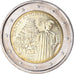Italy, 2 Euro, Dante Alighieri, 2015, MS(64), Bi-Metallic