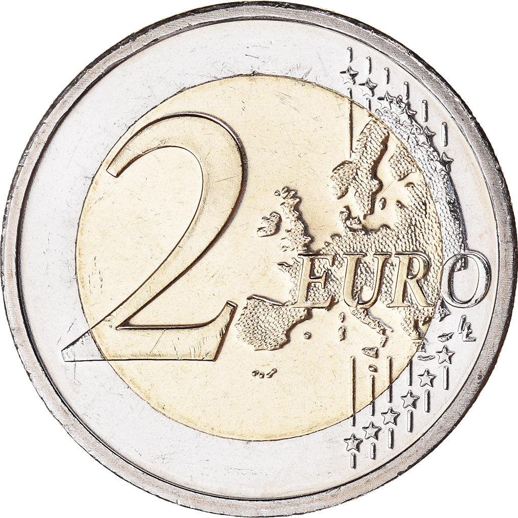 Greece, 2 Euro, EMU, 2009, Athens, MS(64), Bi-Metallic, KM:227