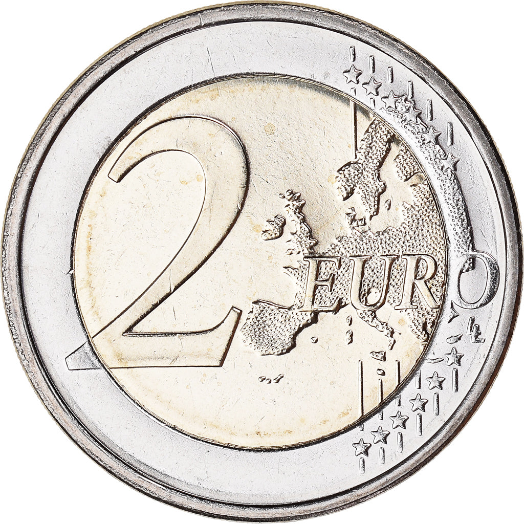 Finland, 2 Euro, EMU 10th Anniversary, 2009, Vantaa, MS(64), Bi-Metallic, KM:144