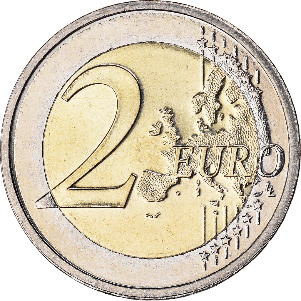 Lussemburgo, 2 Euro, european monetary union 10 th anniversary, 2009, SPL+