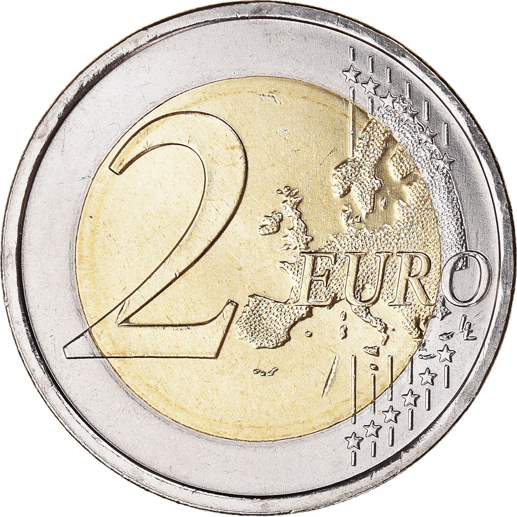 Portogallo, 2 Euro, European Monetary Union, 10th Anniversary, 2009, Lisbon