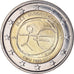 Belgique, 2 Euro, 10th Anniversary of EMU, 2009, SUP+, Bimétallique, KM:282