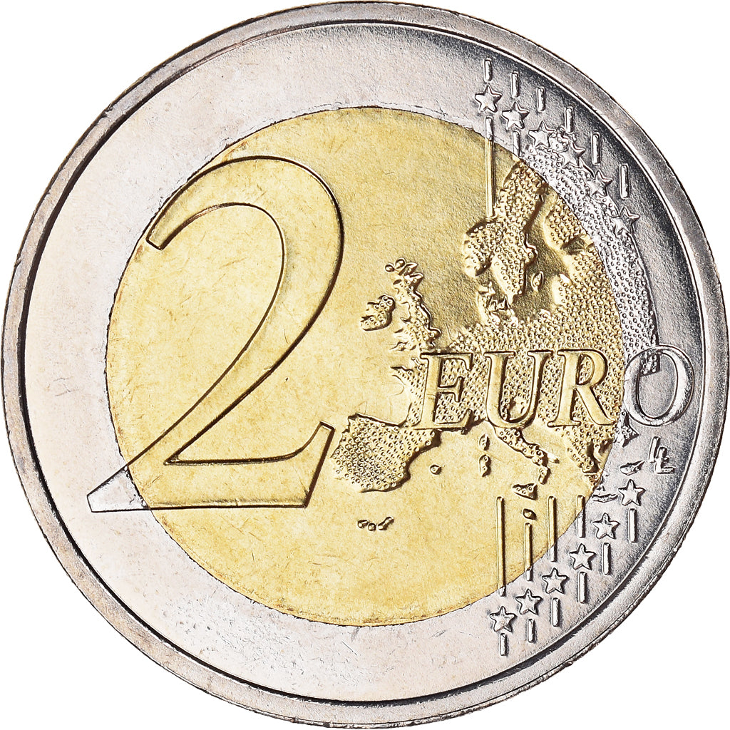 Francia, 2 Euro, EMU 10th Anniversary, 2009, Paris, SPL+, Bi-metallico