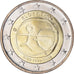 Slovakia, 2 Euro, EMU 10th Anniversary, 2009, Kremnica, MS(64), Bi-Metallic