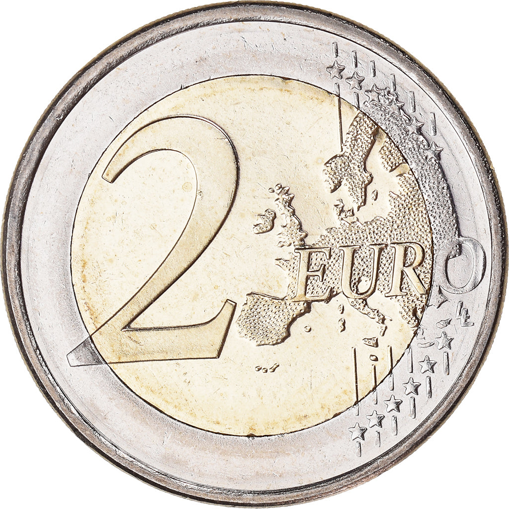Slovenia, 2 Euro, 10 ans de l'Euro, 2009, MS(60-62), Bi-Metallic, KM:82