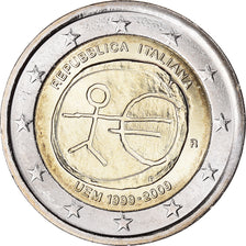 Italia, 2 Euro, European Monetrary Union, 10th Anniversary, 2009, Rome, SPL+