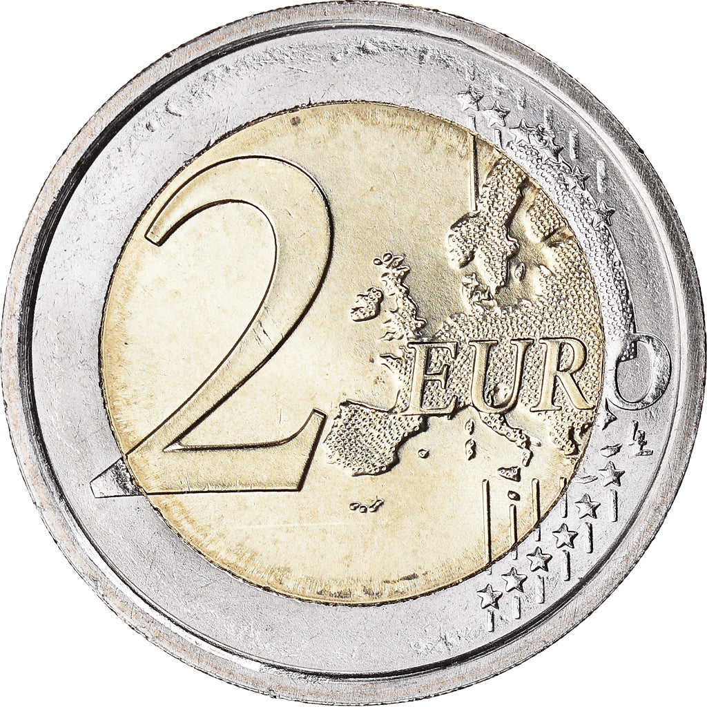 Italia, 2 Euro, European Monetrary Union, 10th Anniversary, 2009, Rome, SPL+