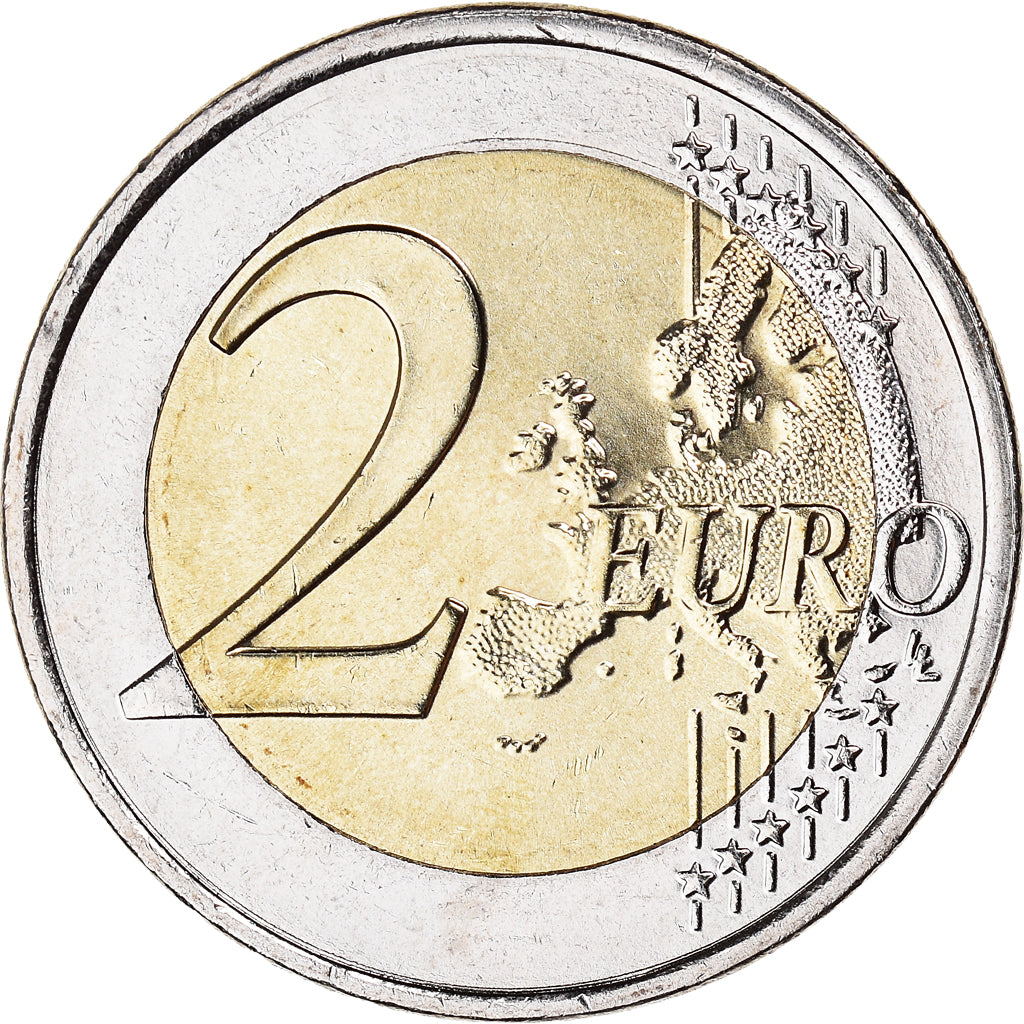 Greece, 2 Euro, EMU, 2009, Athens, MS(63), Bi-Metallic, KM:227