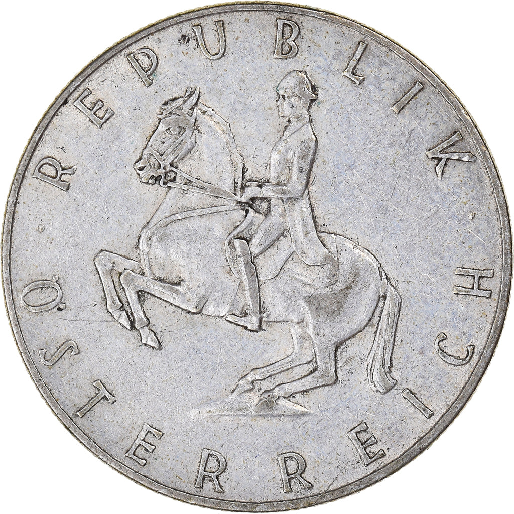 Coin, Austria, 5 Schilling, 1962, EF(40-45), Silver, KM:2889