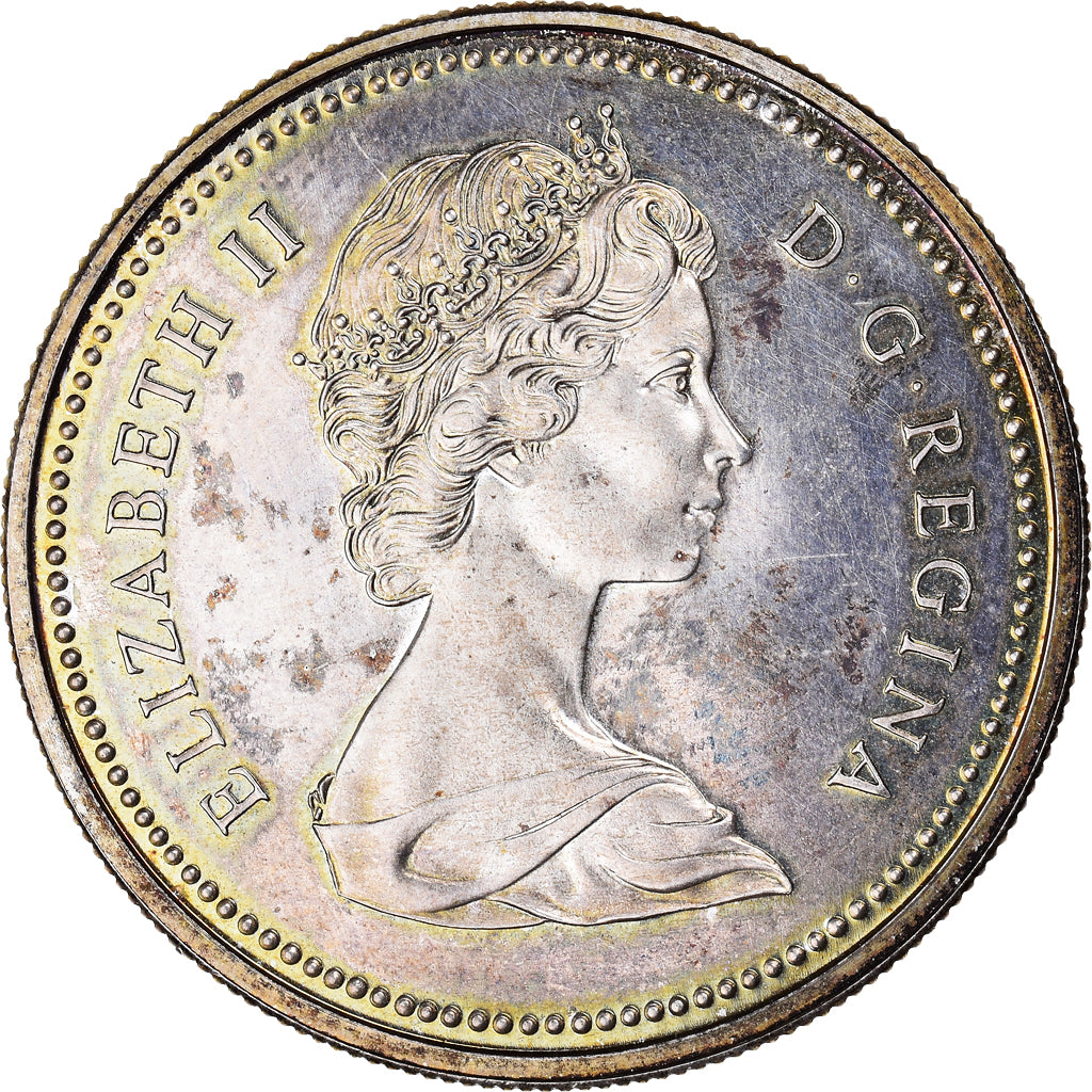 Coin, Canada, Elizabeth II, Dollar, 1971, Royal Canadian Mint, Ottawa
