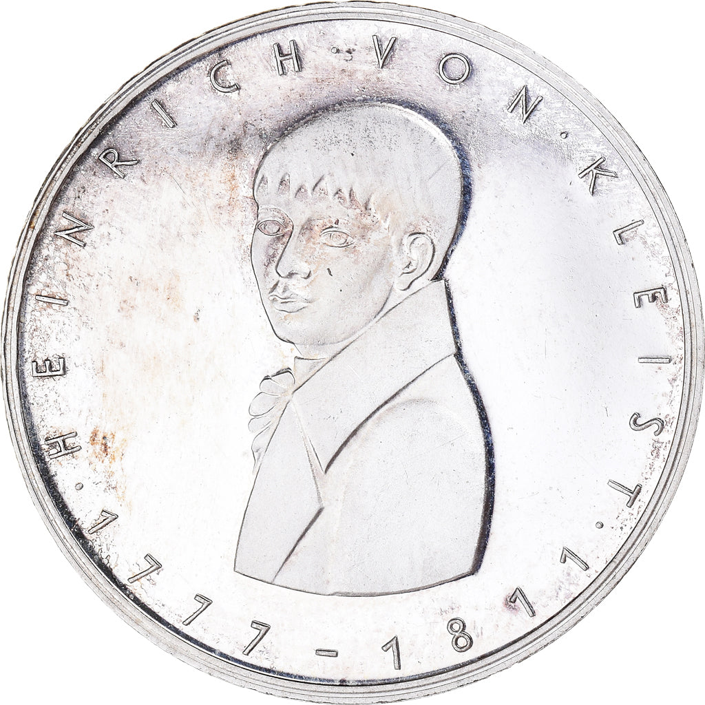 Coin, GERMANY - FEDERAL REPUBLIC, 5 Mark, 1977, Karlsruhe, Germany, EF(40-45)