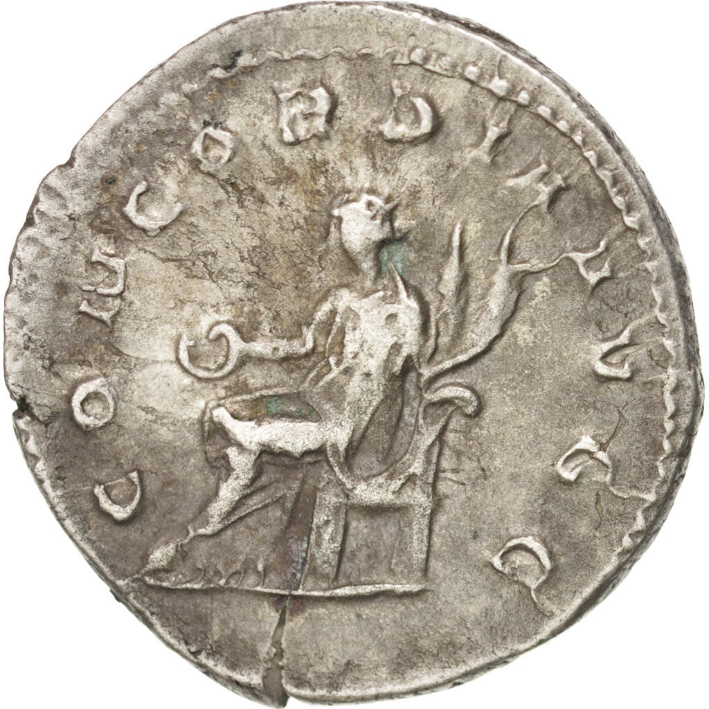 Coin, Volusian, Antoninianus, Rome, EF(40-45), Billon, RIC:168