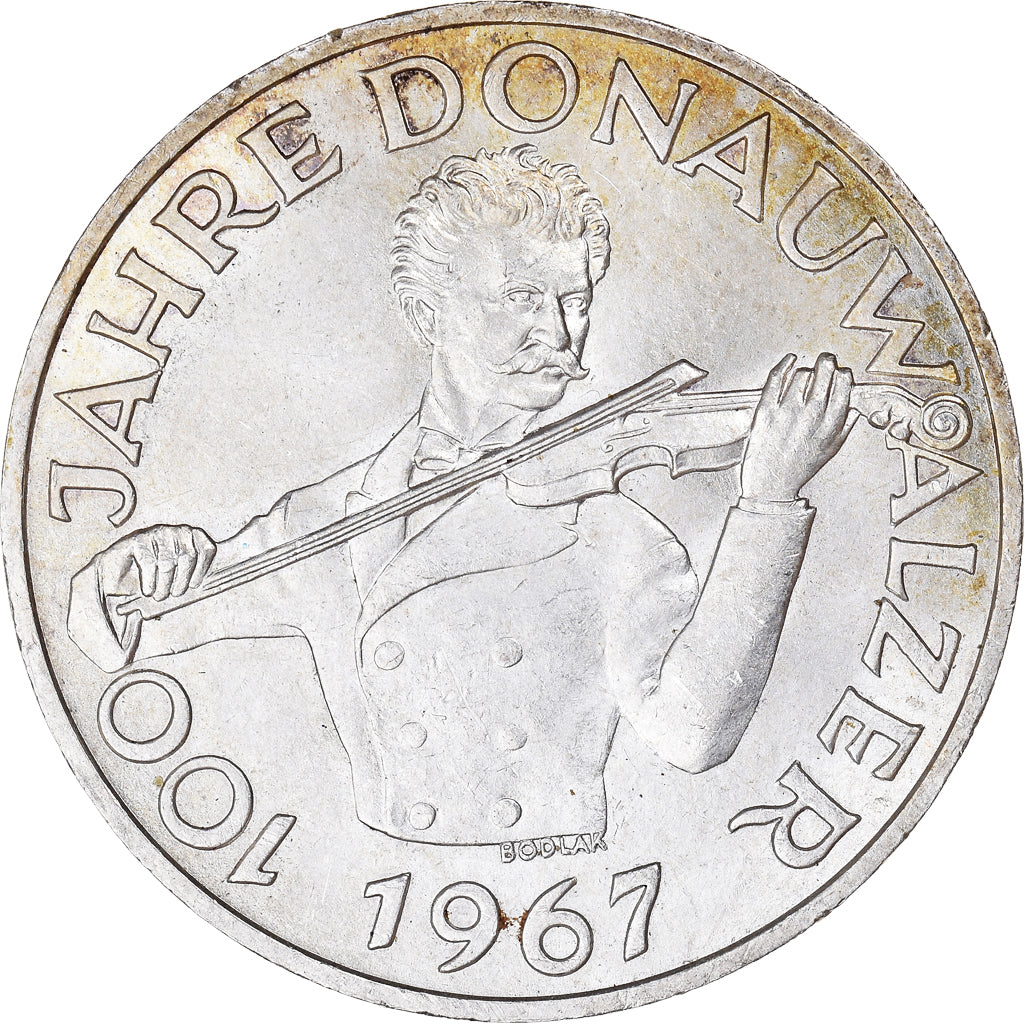 Monnaie, Autriche, 50 Schilling, 1967, SPL, Argent, KM:2902