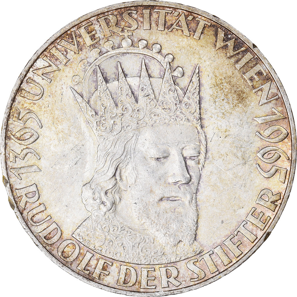 Coin, Austria, 50 Schilling, 1965, Vienne, EF(40-45), Silver, KM:2898